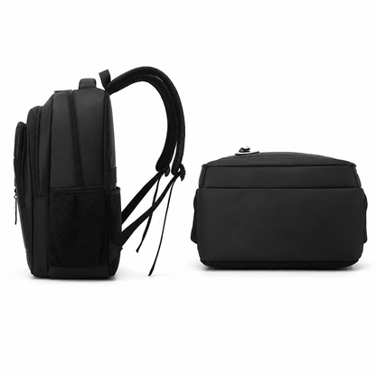 Rucsac Travel Business TALOYOAK, 47x33x15 cm, Oxford, Negru si Verde