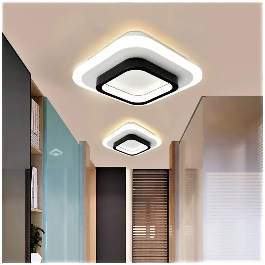 LED LED LED LED Khai 20W čierna biela