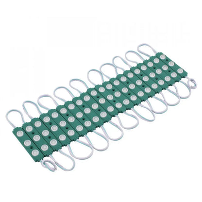 LED modul 12v, 1,5 W, IP67, zelené, zelené svetlo, 2835, 20 ks