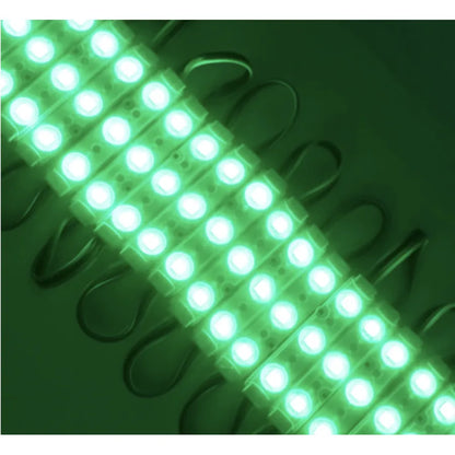 LED modul 12v, 1,5 W, IP67, zelené, zelené svetlo, 2835, 20 ks