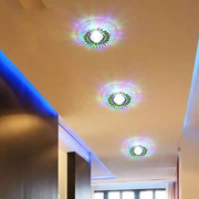 LED bodová, 4W, RGB + studené svetlo