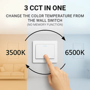 VERTEX Matrix LED luster, prekrývajúce sa diamanty, kovové rámy, 11W, 2 diamanty, studené/teplé/neutrálne svetlo 3000K/4000K/6000K, biely