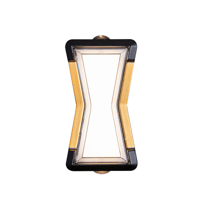 Fantázia aplikuje exteriér a interiér LED, 2 zdroje x 1w, IP65, kovové, čierne, 3000K