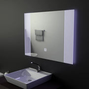 Zrkadlo LED obdĺžnikový 80x60cm Infinity Frame Základný dotyk