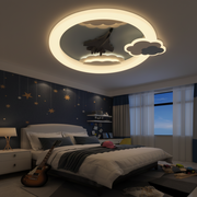LED luster CONSTELATION 49W, Priemer 49cm, Studené/Teplé/Neutrálne svetlo, Biela Modrá