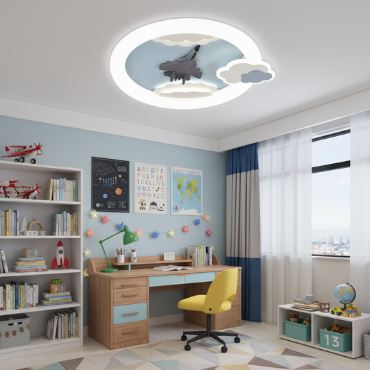 LED luster CONSTELATION 49W, Priemer 49cm, Studené/Teplé/Neutrálne svetlo, Biela Modrá