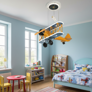 Závesný LED luster AVION 148W, studené/teplé/neutrálne svetlo, strieborný