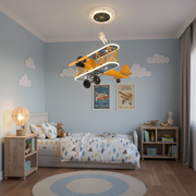 Závesný LED luster AVION 148W, studené/teplé/neutrálne svetlo, strieborný