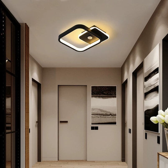LED luster s pohybovým senzorom PS510BK, 15W, studené/teplé/neutrálne svetlo 3000K/4000K/6000K, kovové a akrylové LED lustre Predvolený názov Alessandro Design