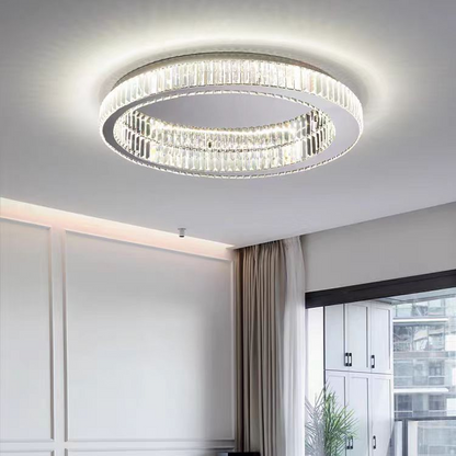 LED kryštál LULUS s 118 W Silver Latifah Diaľkovým ovládaním