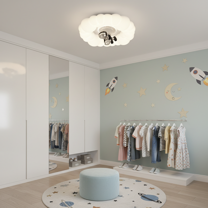 LED luster CONSTELATION 49W, Priemer 49cm, Studené/Teplé/Neutrálne svetlo, Biela Modrá