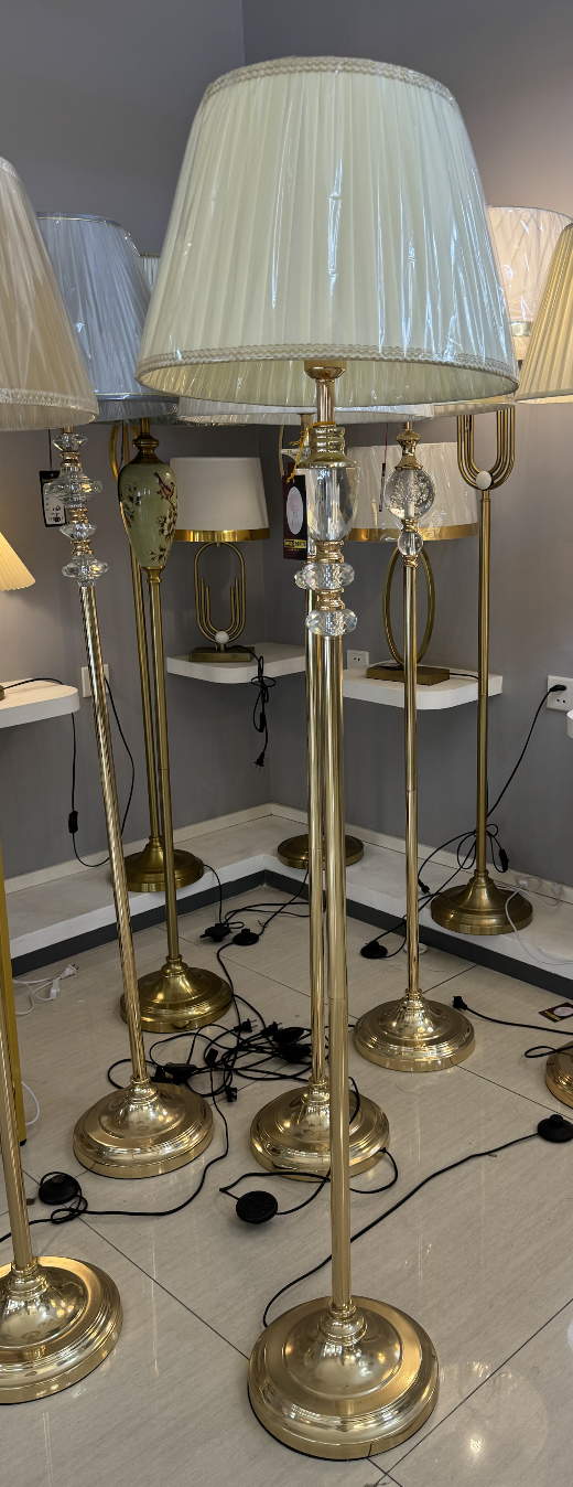 Lampar table polis 1x E27 170 cm tmavo zelená