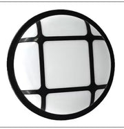 Vonkajšie LED nástenné svietidlo AX311/162BK, Priemer 16cm, 12W, IP65, Teplé svetlo