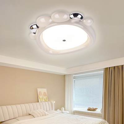 LED luster 8057WH, 41W, biely akryl, svetlo 3000K/4000K/6000K
