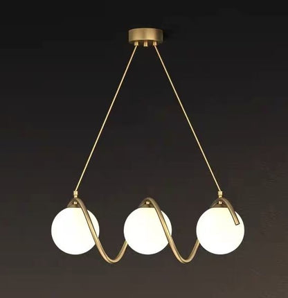 Lustra Lorenzo, 3x G9, Golden