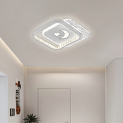 LED LED NYXORA QUADRO, 36W, 2 štvorce, studené/horúce/neutrálne svetlo, čierna