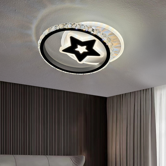LED nástenné svietidlo Hadley 24W Biela Čierna Vnútorné nástenné svietidlá Predvolený názov Alessandro Design