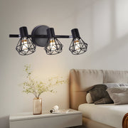 Luster s tienidlom, GRACIE, LC365/3BK, Diamond, 3XE14, Čierny