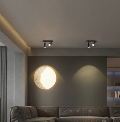 Lustu joom s lineárnym projektorom 2xgu10 čierny