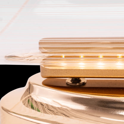 Aplică LED Leporis, 14W, 3000/4000/6000K, Metal, Auriu