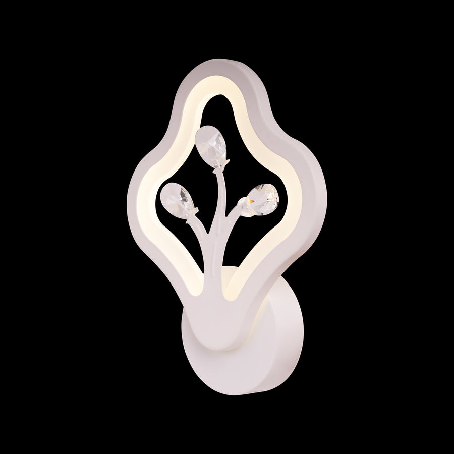 Aplica LED Damila, 12W, Lumina Rece/Calda/Neutra, Alb