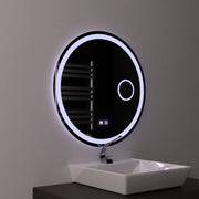 Zrkadlové LED kolo 60 cm dotyk Luxor Dumable Defrition System