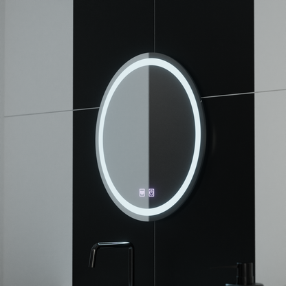 Zrkadlové LED kolo 50 cm Lucea Touch Defrosting System