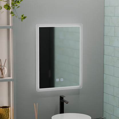 Zrkadlové LED dotyk Alecsidra Defrition System 45x60cm