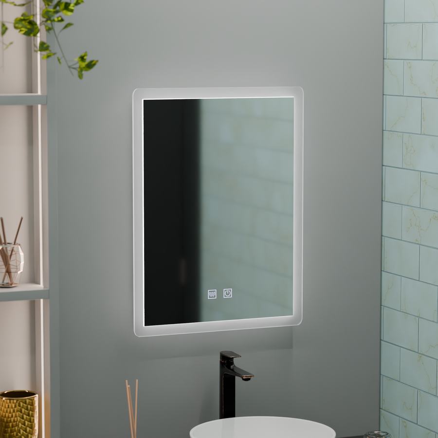 Zrkadlové LED dotyk Alecsidra Defrition System 45x60cm