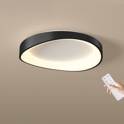 LED stropné svietidlo s diaľkovým ovládaním, PL103/520BK, 30W, priemer 49 cm, teplé/studené/neutrálne svetlo, čierna