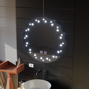 Oglinda LED Touch Ivory, Sistem Dezaburire, Diametru 60cm, Lumina Rece 6000K Oglinzi Korman E Default Title Alessandro Design