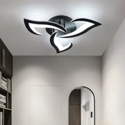 LED luster LT660/3BK, 3 Elements, 32W, Svetlo 3000/4000/6000K, Čierny, Nastaviteľná výška