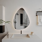 Nepravidelné LED zrkadlo, Demist, 50x70cm, Z001 Basic Touch