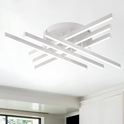 LED luster GIO, 82W, studené/teplé/neutrálne svetlo, biely