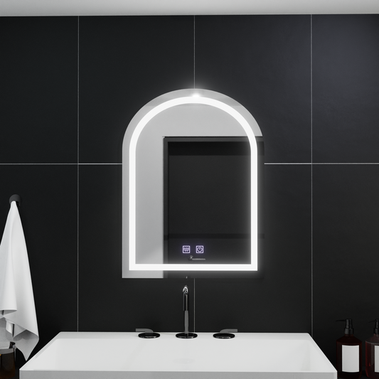 LED zrkadlo Arcata 60x80cm - ARCO Touch SMABLE DEFRITION SYSTÉM