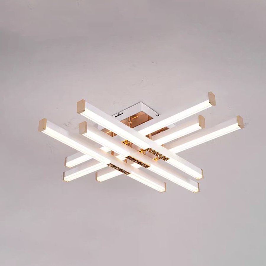 LED luster s diaľkovým ovládaním LT178/6WH, 84W, 6 prvkov, studené/teplé/neutrálne svetlo, stmievateľné, biely