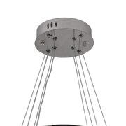 LED kryštál LULUS s 118 W Silver Latifah Diaľkovým ovládaním