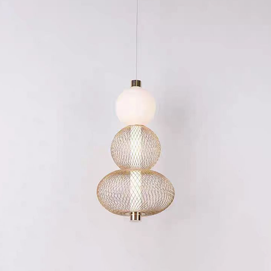 Závesný LED luster LM550/3GD, 12W, svetlo 3000/4000/6000K, zlaté moderné lustre Predvolený názov Alessandro Design