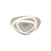 LED luster NEXA Triangle 3D 36W, biely, studené/teplé/neutrálne svetlo