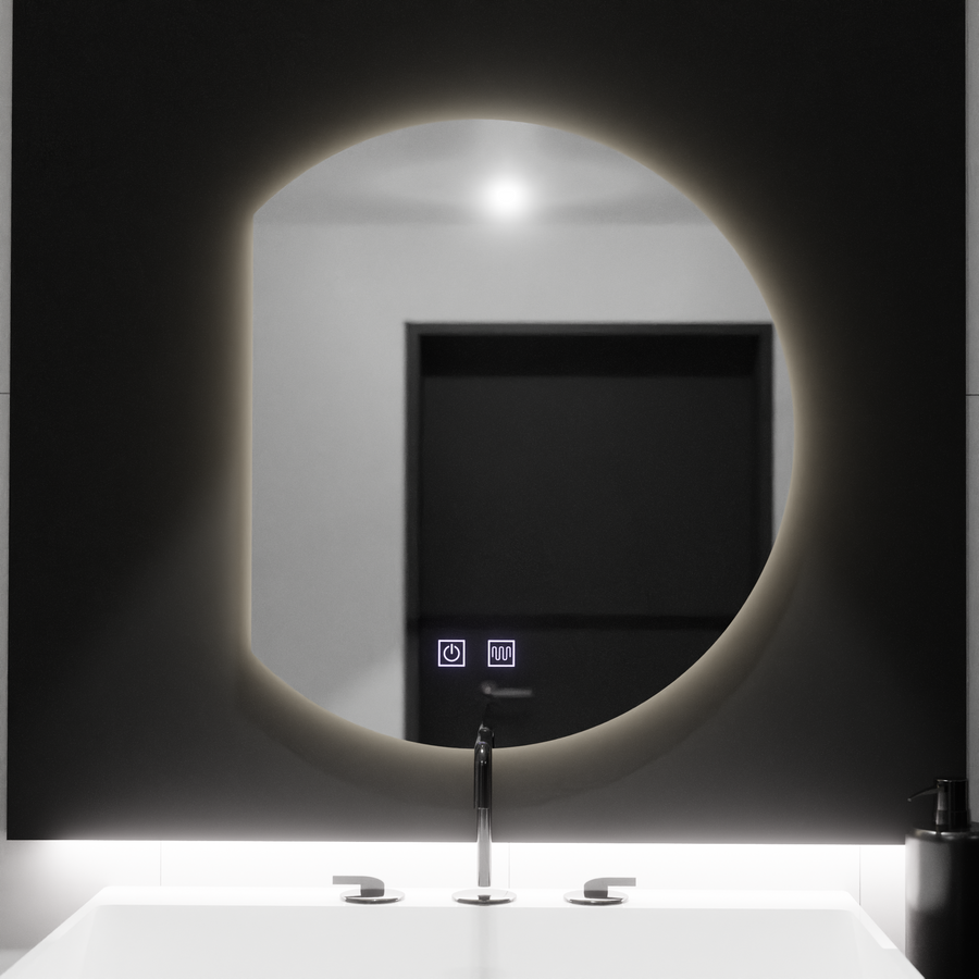 54x60 SEMILUNA LED zrkadlo - Arcana Touch Dimabil Disposity System
