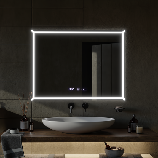 LED Touch Villay Mirror Defrition System 60x80 cm zbierka Marcello Funghi Collection