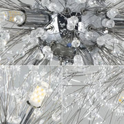 Schönbrunn krištáľový luster, 12x G9, priemer 60 cm, lesklý chróm, súčasná elegancia