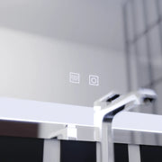 Zrkadlové LED Touch Finanter Systebration System 60x45 cm