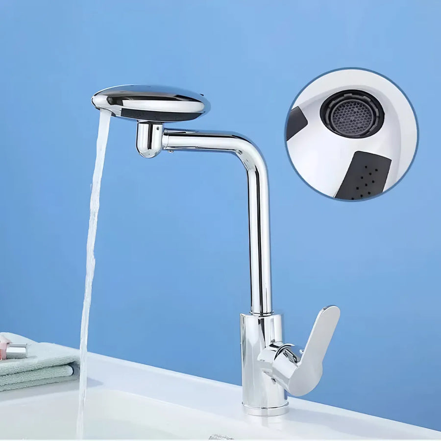 Batériu Washbasin Cabtridge Ceramic Pipa Rotary Chrome Glossy Eargtings zahŕňal EC02
