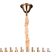 VERSAILLES Supremo krištáľový luster, CC900/800GD, 12xE14, priemer 80 cm, lesklé zlato, nastaviteľná výška, kov a krištáľ