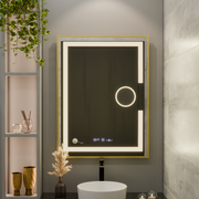 Zrkadlové obdĺžnikové obdĺžniky 50x70cm Eclat Motionglow Marcello Disping & Termeter Luba Cosmetica Dimabil