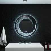 Zrkadlové LED kolo 70 cm lira Verità dotyk DOMABLE DEFRITION SYSTÉM