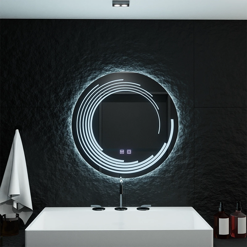 Zrkadlové LED kolo 70 cm lira Verità dotyk DOMABLE DEFRITION SYSTÉM