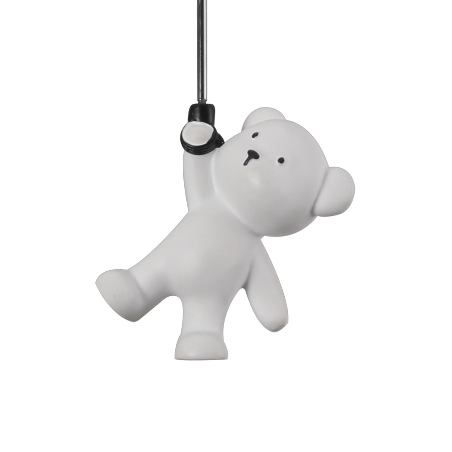 LED luster URSULETI CP210 Globe 15cm, výška 47cm, 1xE27, závesný, kov a akryl