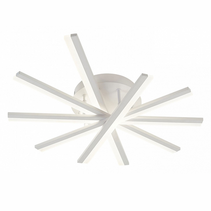 LED luster s diaľkovým ovládaním ZOE, 67W, studené/teplé/neutrálne svetlo, stmievateľné, biela